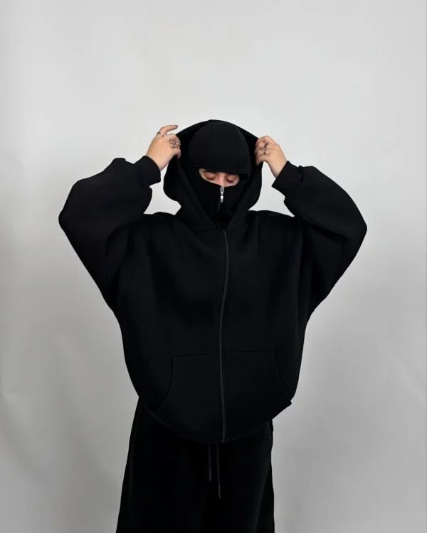 Balaclava Hoodie | Oversized Streetwear Statement