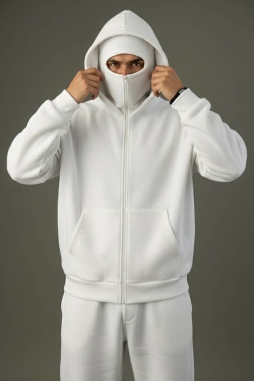 Balaclava Hoodie | Oversized Streetwear Statement - Image 3